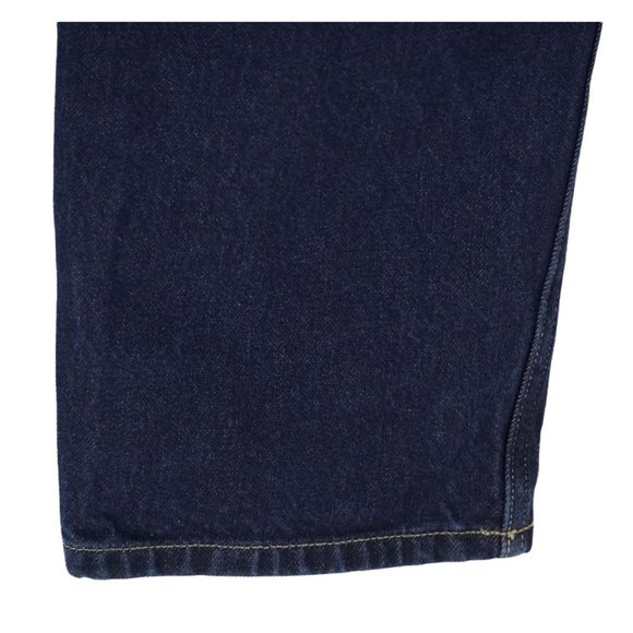 Lands' End Jeans Womens Size 14 Built in Flex Dark Wash High Rise High Waist - Picture 8 of 12